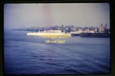 Moore McCormack Lines SS Argentina at NYC in early 1960's, Original Slide g24a picture