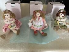 Green Tree Musical Dolls -Doll of the Month Three Dolls Total Lot Of 3 picture