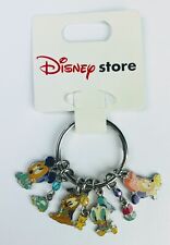 Vintage Baby Disney Character Enameled Charms Key Ring - Disney Store picture