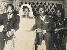 c. 1960's Group at Marriage Ceremony, Mali Photograph by Malick Sidibe STAMPED picture