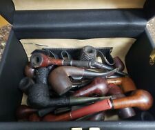24 Vintage Smoking Pipes Lot Kaywoodie, Brompton, Never Wet, De lune, L. Select picture