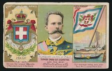 1888 N126 Duke's Cross-Cut Cigarettes RULERS -Italy (King Humbert [Umberto 1st]) picture
