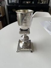 Vintage Silverplate Kiddush Cup picture