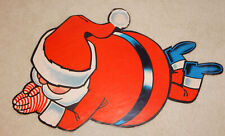 VERY ODD Double Sided Swimming or Diving Paper Die Cut Santa Claus 31