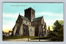Carlisle-United Kingdom, The Cathedral, Religion, Vintage Postcard picture