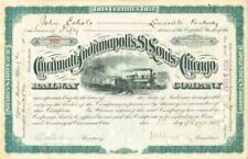 Confederate Soldier John Echols issued to/signed Cincinnati, Indianapolis, St. L picture