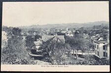 1908 AERIAL BIRDS EYE VIEW OF BETHEL CONNECTICUT BLACK & WHITE POSTCARD USED VF picture