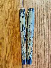 Vintage Parker Duofold Pens, His and Her's, Sea Foam Green picture