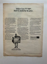 1967 Philco Color TV, Lutheran Brotherhood Health Insurance Vintage Print Ads picture