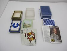 VTG Playing Cards .. Gemaco, Whitman, American History Rummy picture
