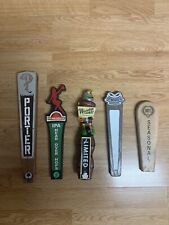 Beer Tape Handle Lot (Wooden Robot Brewery - Slightly Damaged) picture
