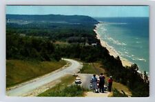 Manistee MI-Michigan, Wooded Hills, Antique, Vintage Postcard picture