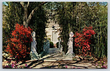 Weatherford TX-Texas, The Famous Gardens Of Douglas Chandor, Vintage Postcard picture