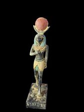 Handmade Ra Statue from Egyptian Stone , Unique Egyptian God Statue picture