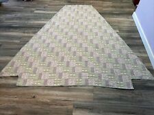 Unique Shaped Patchwork Quilt Handmade Very Nice picture
