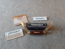 1997 Remington UMC Lumberjack Bullet Pocket Knife Ltd Ed R4468 wood handle NOS picture