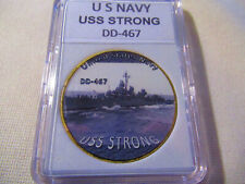US NAVY - USS STRONG (DD-467) Challenge Coin picture