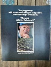 1976 Bicentennial Vintage IH International Harvester Cyclo Planter Promo flyer picture
