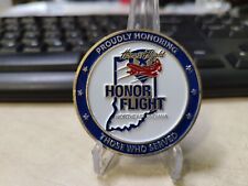 Proudly Honoring Those Who Served Honor Flight Challenge Coin picture