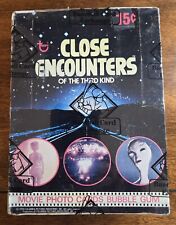 1978 Topps Close Encounters of the Third Kind Wax Box, BBCE Authenticated. picture