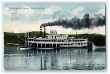 1909 The Henry M. Stanley Steamer Ship Portsmouth Ohio OH Antique Postcard picture