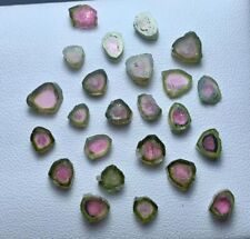 20.50 Cts Beautiful water Melons slices Tourmaline Crystals lot from Afghanistan picture