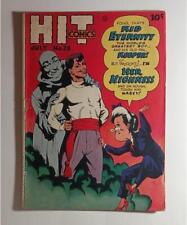 HIT COMICS #28 QUALITY,JULY 1943 KID ETERNITY STORMY FOSTER REED CRANDALL VG- picture