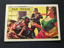 1965 A&BC Battle Card # 33 Nazi Terror (VG/EX) picture