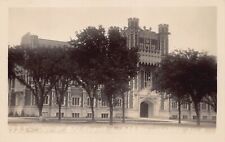 RPPC University of Oklahoma Campus Norman Library Photo Vtg Postcard D18 picture