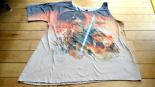 Star Wars T-Shirt Lucasfilm XXL Vintage Asymmetrical Empire Strikes Back picture