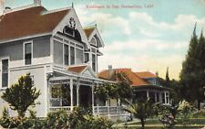 Residence in San Bernardino California CA Houses 1914 Postcard picture