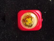 EXCELLENT 1950's KELLOGG's  { ELSIE THE COW } PREMIUM CEREAL RING - RED BASE picture