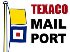 Texaco Mail Port NEW Metal Sign: 12x16