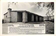 1950s RPPC Old Vallecito Stage Station, San Diego Co. Park, Overland Mail Route picture