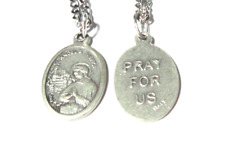 St Angela Merici Holy Medal on Chain - Patron of Disabled Persons and the Sick picture