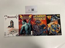 4 Comic Books Ash #1 Cyber Force #19 Doc Frankenstein #2 Dominion #2  34 NO11 picture