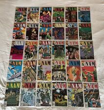 THE NAM LOT of 30 Comics #1-30 Marvel 1986 Copper Age picture