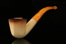 srv - Deluxe Panel Block Meerschaum Pipe with fitted case M2130 picture