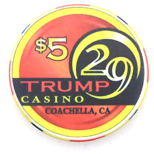 Trump Casino 29 -Coachella, California - $5 Chip - 2002 picture