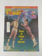 RARE Vtg 1984 NBA Today Newspaper Magazine Basketball ALL STAR GAME Bird Magic  picture