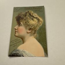 Victorian Trade Card Ivory Polish Teeth Lady Perfumes Rochester NY  E2 picture