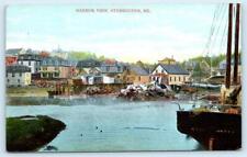 STONINGTON, Maine ME ~ HARBOR VIEW ca 1910s Hancock County  Postcard picture