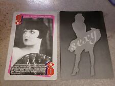 Louise Brooks American film actress Chinese Playing Card picture
