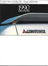 1990 Mitsubishi sales brochure: Eclipse, Galant, Tredia, Mirage, Cordia, Pickup picture