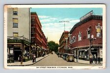 Fitchburg MA-Massachusetts, Hotel Raymond, Day Street, Antique Vintage Postcard picture