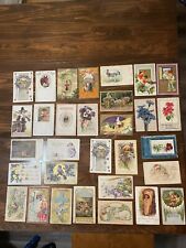 Lot Of 100 Early 1900’s Vintage Postcards Various Holidays & General Greetings picture