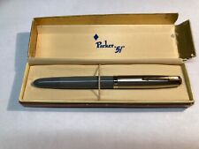Vintage Parker 51 Fountain Pen with Box, Untested picture