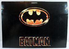 BATMAN VTG 1989 1st MOVIE BRIEFCASE DC BATMAN KNIGHT STATIONERY picture
