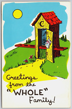 VINTAGE POSTCARD GREETINGS FROM THE 