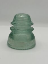 Vintage McLaughlin Glass Insulator No. 42 Pale Green picture